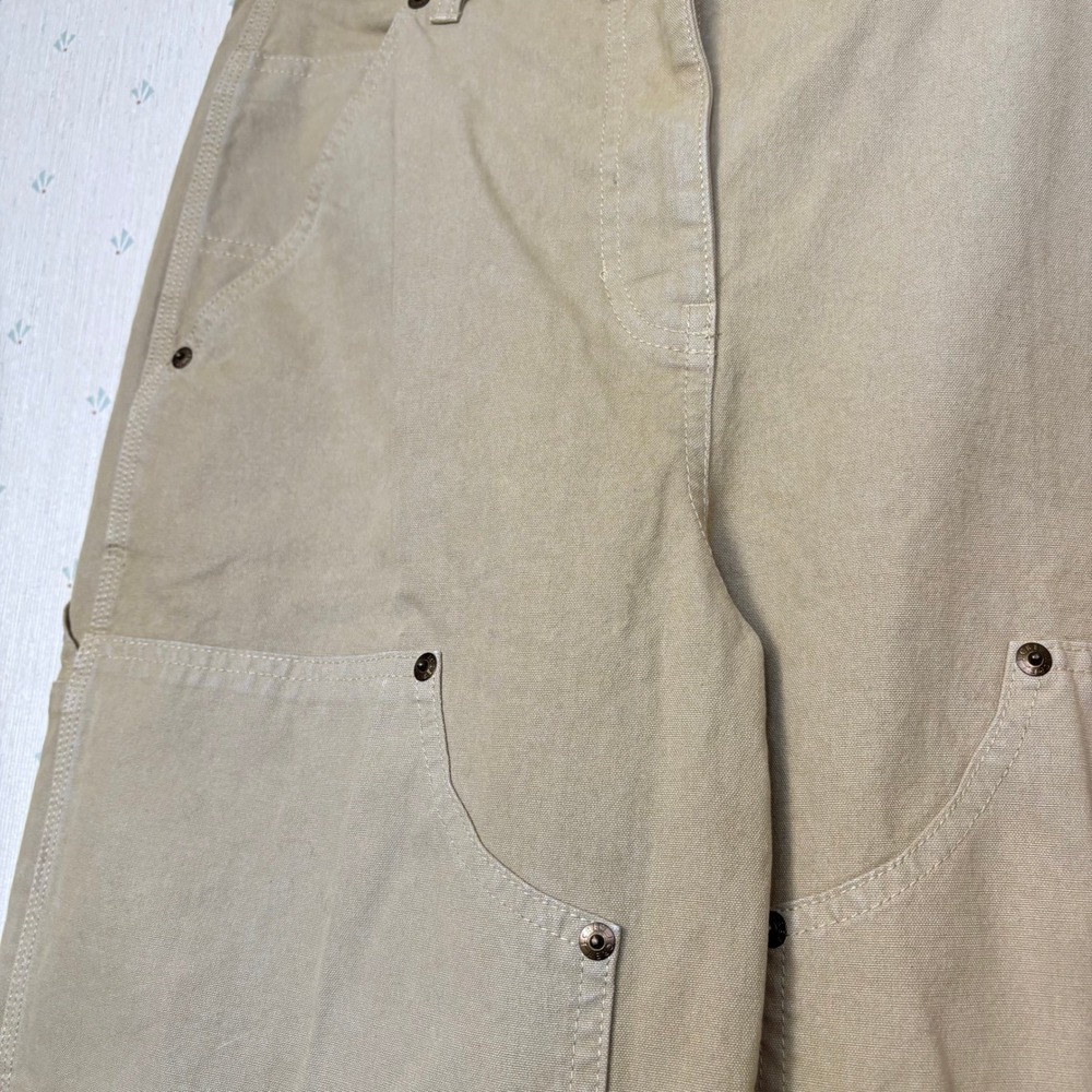 J Crew Slant Pocket Hammer Loop Painter Pants 29 Khaki Utility Minimal Neutral - Picture 8 of 16